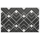 Retro Black and White Art Deco Pattern