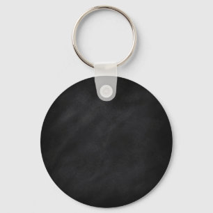 Retro Black Chalkboard Texture Key Ring