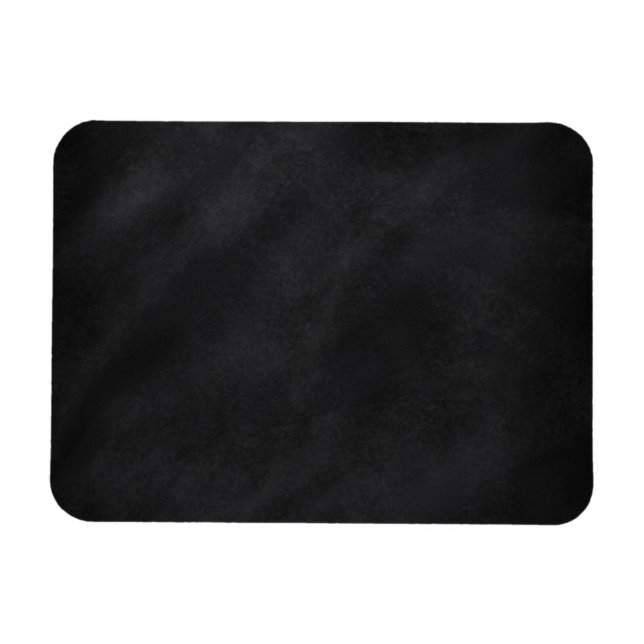 Retro Black Chalkboard Texture Magnet (Horizontal)