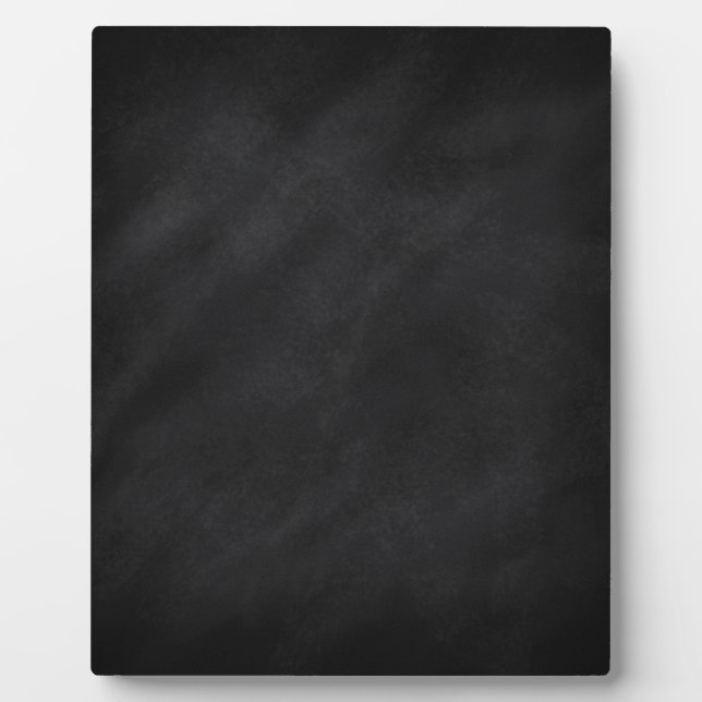 Retro Black Chalkboard Texture Plaque (Front)