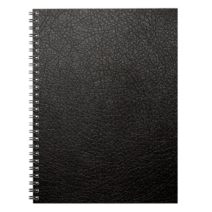Retro Black Custom Leather Notebook