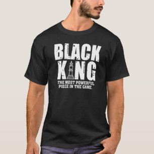 Retro Black King History African American Prid Mel T-Shirt