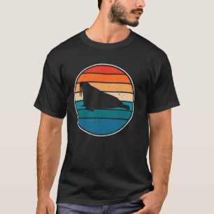 Retro Black Pacific walrus Vintage Cute Pacific w T-Shirt