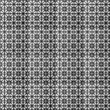 Retro Black White Geometric Lines Pattern