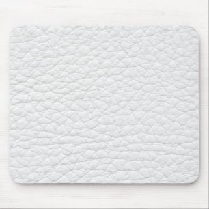Retro Black & White Grunge Leather Custom Mouse Mat