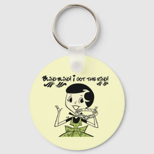 Retro Bling Ring Tshirts and Gifts Key Ring