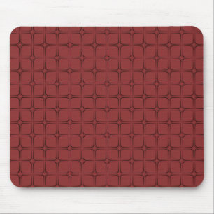 Retro Bliss Mousepad, Crimson Mouse Mat