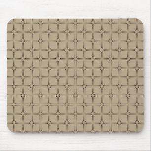 Retro Bliss Mousepad, Latte Mouse Mat