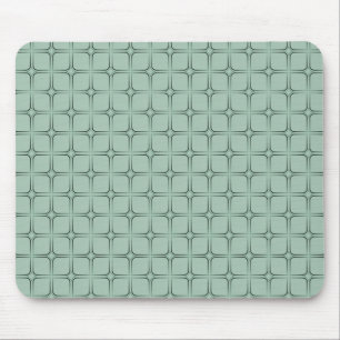 Retro Bliss Mousepad, Sage Mouse Mat
