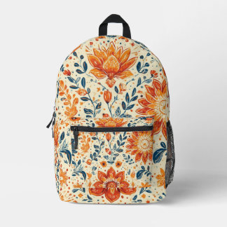 Retro Bloom Burst - Backpack