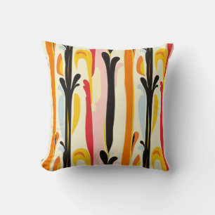 Retro Bloom in Colours Cushion