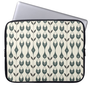 Retro Bloom Laptop Sleeve