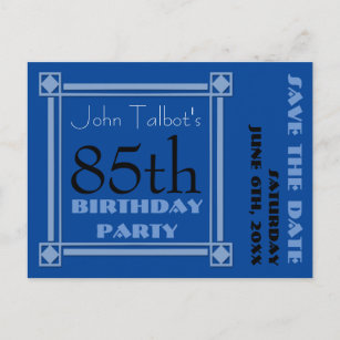 70th Birthday Save The Date Cards Zazzle Uk