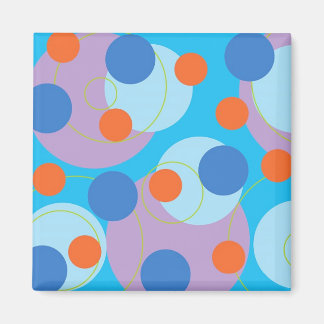 Retro Blue Ice Magnet