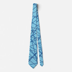 Retro Blue Necktie! Tie