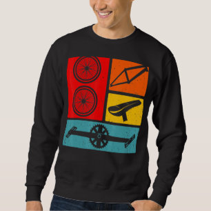 Retro Bmx Bicycle Sweatshirt