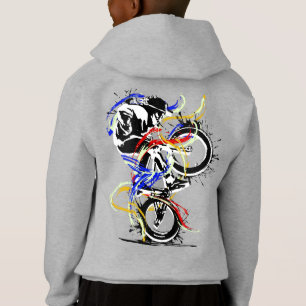 Retro Bmx Bike - Bmx Bicycle Hoodie  - Bmx Apparel