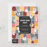 Retro board game night party