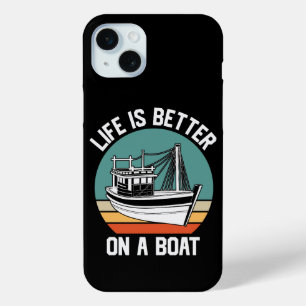Retro Boat Lover iPhone 15 Mini Case