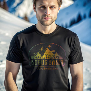 Retro Bogus Basin Ski Adventure is Waiting T-Shirt