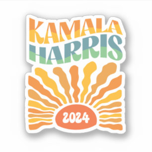 Retro Boho Kamala Harris 2024