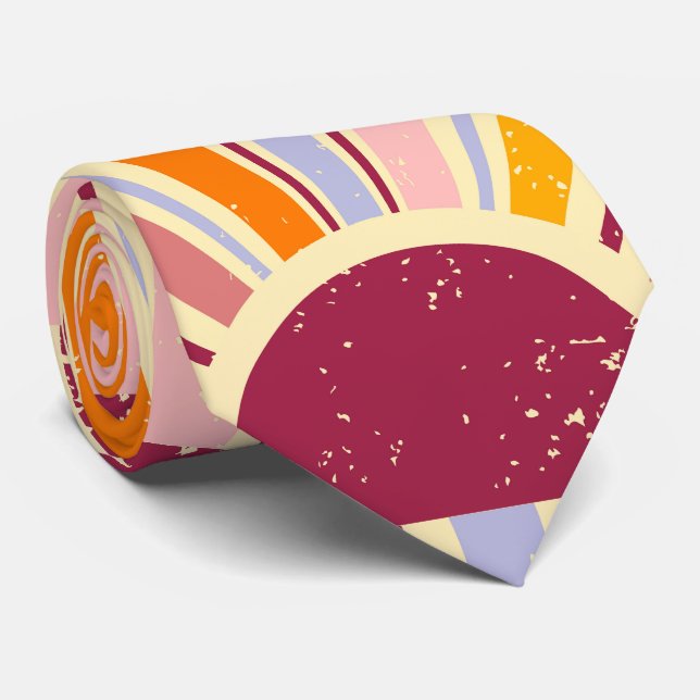 Retro boho sun tie (Rolled)