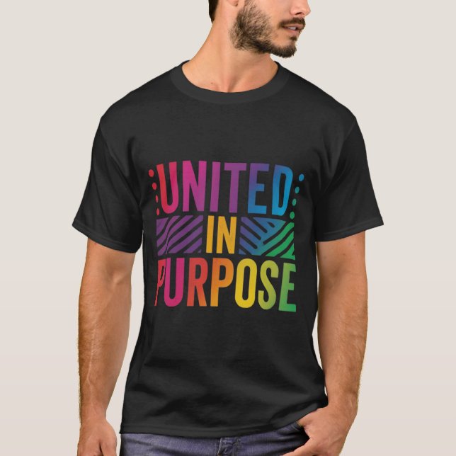 Retro Bold: United in Purpose T-Shirt (Front)