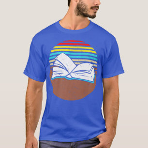 Retro Bookish Vintage Avid Book Likers Graphic Tee
