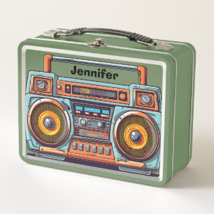 Retro Boom Box Personalized