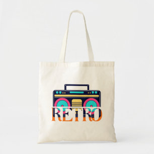 Retro - Boombox Classic Tote Bag