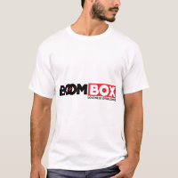 Retro Boombox with Lightning Bolt