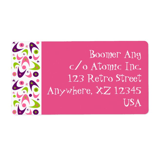 Retro Boomerangs (Front)