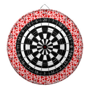 Retro Boomerangs Dartboard