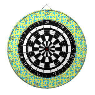 Retro Boomerangs Dartboard