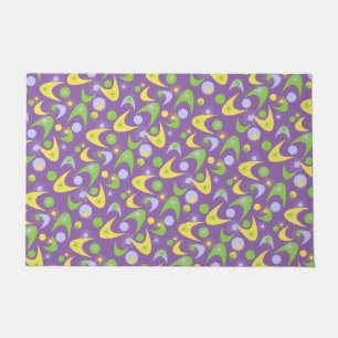 Retro Boomerangs Doormat