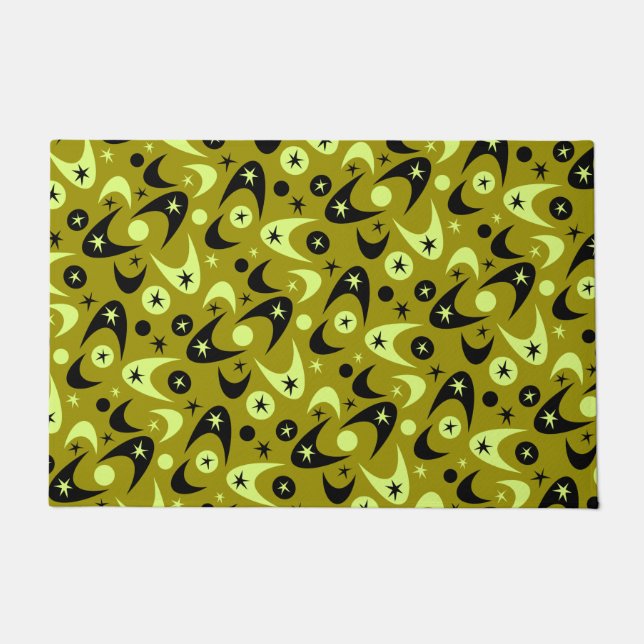 Retro Boomerangs Doormat (Front)