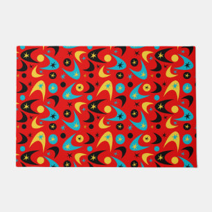 Retro Boomerangs Doormat