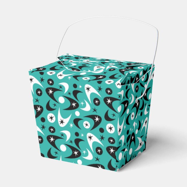 Retro Boomerangs Favour Box (Front Side)