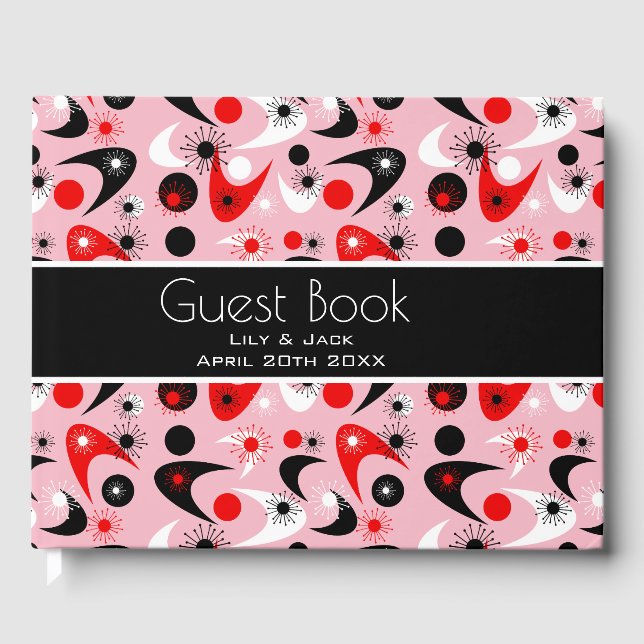 Retro Boomerangs Guest Book (Front)