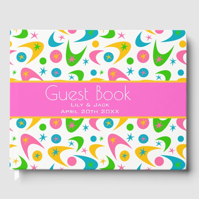 Retro Boomerangs Guest Book (Front)