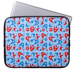 Retro Boomerangs Laptop Sleeve
