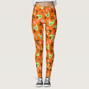 Retro Boomerangs Leggings