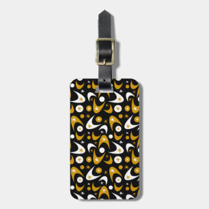 Retro Boomerangs Luggage Tag