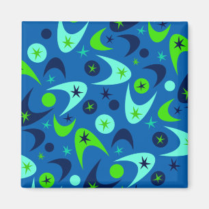 Retro Boomerangs Magnet
