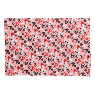 Retro Boomerangs Pillowcase