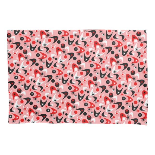 Retro Boomerangs Pillowcase (Front)