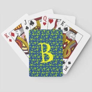 Retro Boomerangs Playing Cards