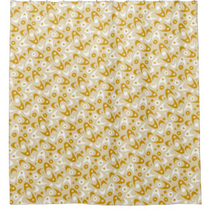 Retro Boomerangs Shower Curtain