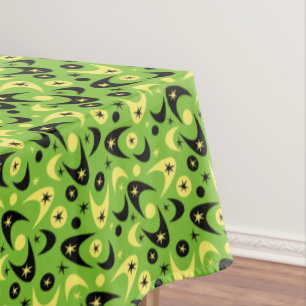 Retro Boomerangs Tablecloth