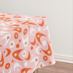 Retro Boomerangs Tablecloth